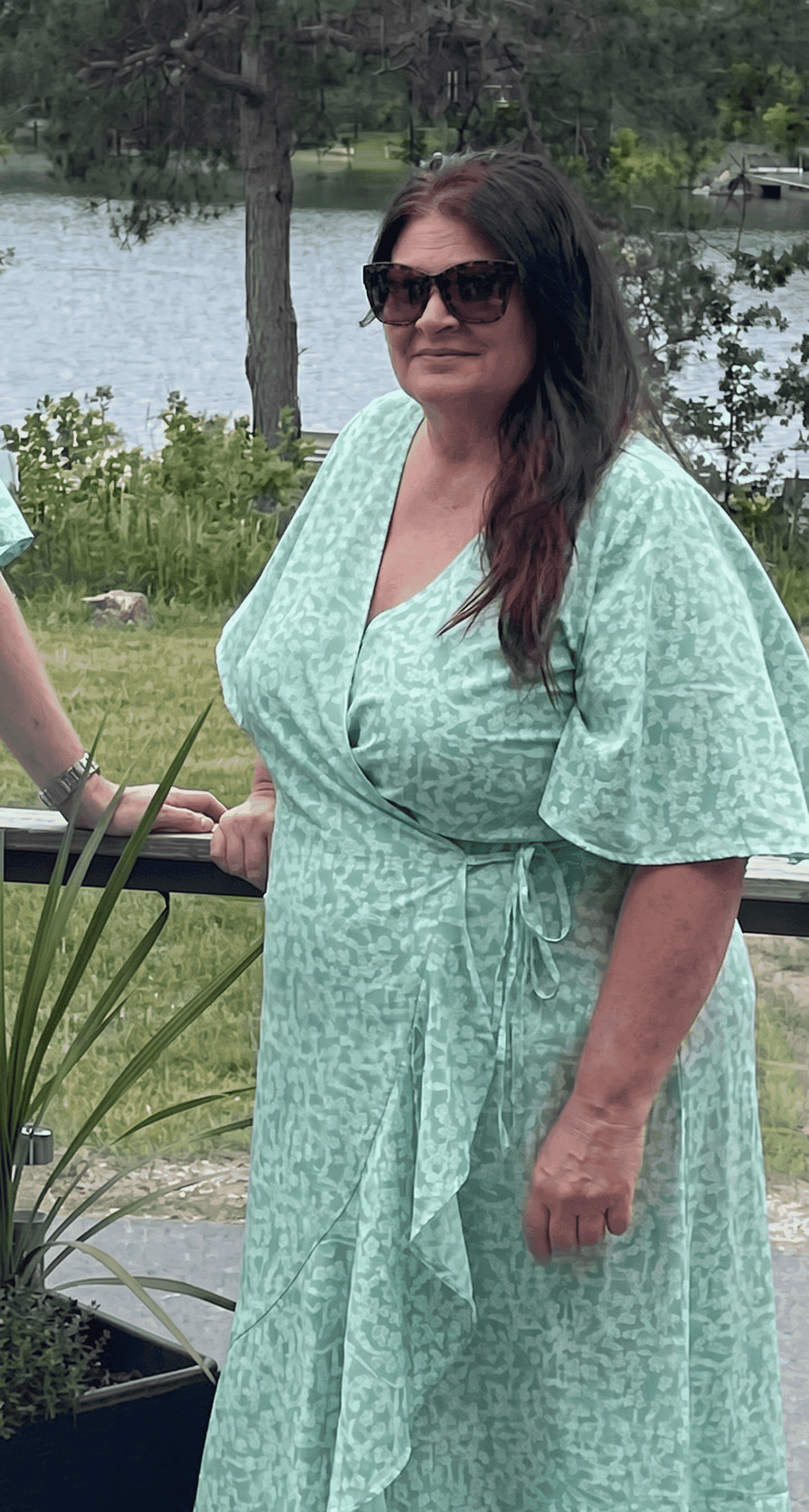 Susanne före sin hälsoresa